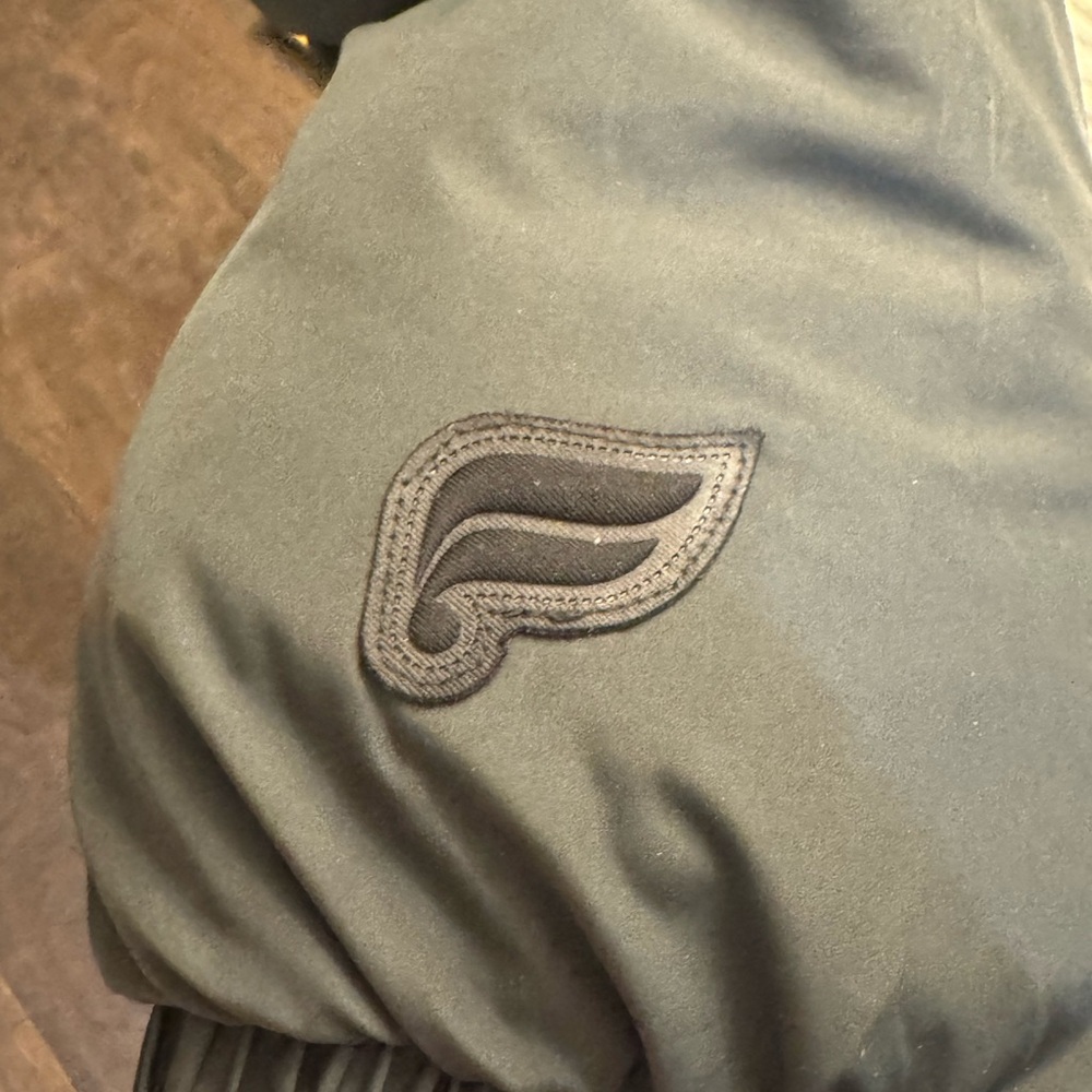 Fabletics Dark Gray Puffer Jacket - image 2